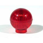 Globe - Red - Plastic Lamp Dome