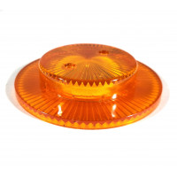 Pop Bumper Cap with Collar - Orange