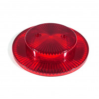 Pop Bumper Cap with Collar - Red