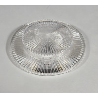 Pop Bumper Cap with Collar - Clear