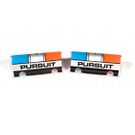 Judge Dredd Pursuit Lamp Cover Plastic Set with NOS Decals