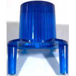 Jets Bumper Dome w/ Pegs Trans Blue
