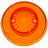 Orange Starburst Transparent Pop Bumper Cap