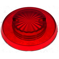 Red Starburst Transparent Pop Bumper Cap