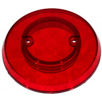 Red Transparent Pop Bumper Cap