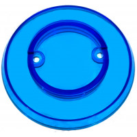 Blue Transparent Pop Bumper Cap