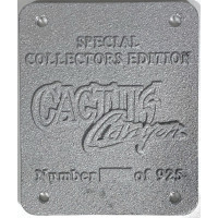 Cactus Canyon OEM Special Collectors Edition Plate (Unpainted)