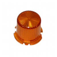 Dome With Twist Lock - Orange