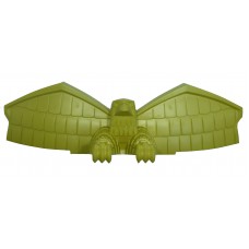 Judge Dredd Eagle Topper-Mustard Green
