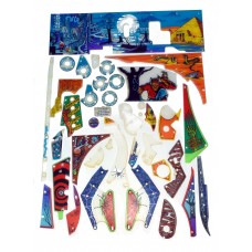 Monster Bash Playfield Plastic Set