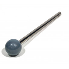 Ball Shooter Rod-Round Silver Marble