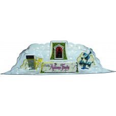 Addams Family Clear Backbox Cloud Topper Dome with Decals