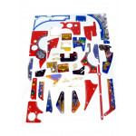 Twilight Zone Playfield Plastic Set