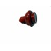 Flipper Button Assembly-Red 1 1/8"